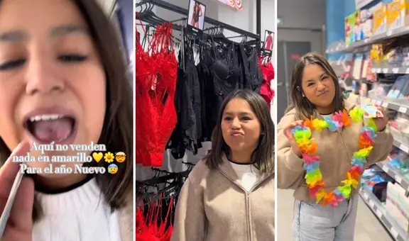 ¡Feliz Año Nuevo! Mujer compara la celebración de Perú con Francia: “Desde juego artificiales hasta piñatas”