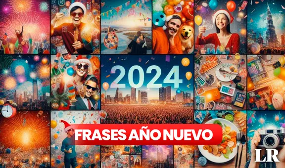¿Qué MENSAJES de Año Nuevo 2024 enviar? Las mejores dedicatorias para amigos, pareja y clientes
