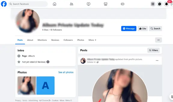 ¿Cómo averiguar si utilizaron tu foto de perfil de Facebook para crear un perfil falso?