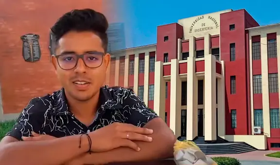 Alumno de la UNI afirma que nunca se estresa: pasa todos sus cursos y duerme 7 horas al día