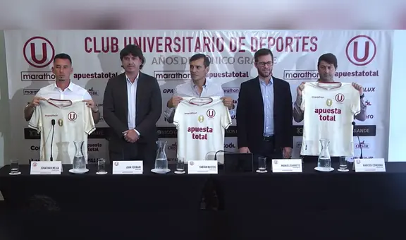 Fabián Bustos es presentado como el flamante técnico de Universitario para su centenario