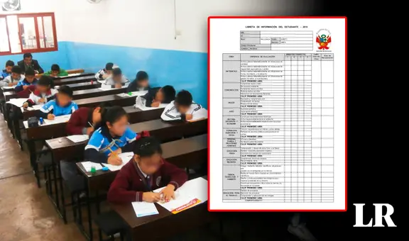¡Atención, padres! Libreta de notas de escolares pueden consultarse en página de Minedu