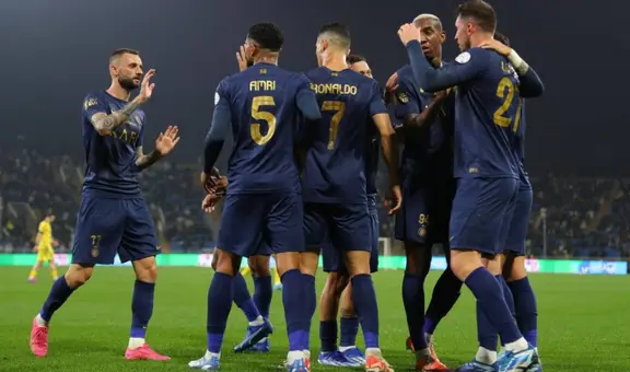 Con gol de Cristiano Ronaldo, Al Nassr goleó 4-1 al Al Taawon por la Liga Profesional Saudí 2023-24