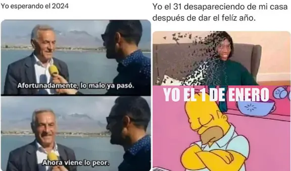 Los memes de Año Nuevo 2024 más divertidos que invaden las redes sociales para enviar por WhatsApp