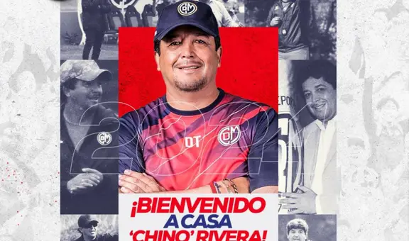 Municipal, club que descendió, presentó al 'Chino' Rivera como su DT para la Liga 1