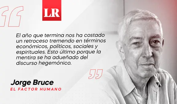 Un año de regresión, por Jorge Bruce