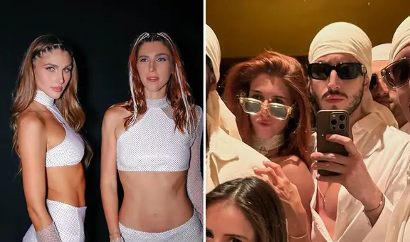 Arianna, hermana de Alessia Rovegno, celebró Año Nuevo junto con Sebastián Yatra: "Hola, 2024"