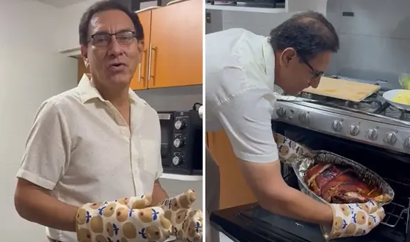Martín Vizcarra es viral tras preparar cena de Año Nuevo:"Que vaya a ‘El gran chef: famosos’"