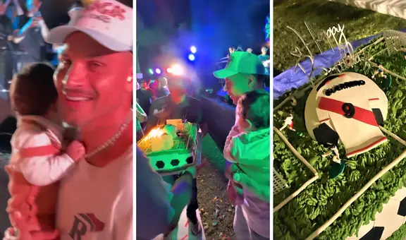 Paolo Guerrero: así fue la tremenda fiesta con orquesta que hizo su familia en Perú por su cumpleaños