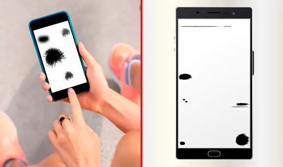 ¿Qué son las manchas negras que aparecen en la pantalla de tu celular y cómo puedes borrarlas?