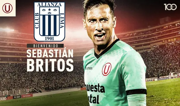 Excapitán de Alianza Lima posa con el escudo de Universitario tras llevar a Sebastián Britos a la 'U'
