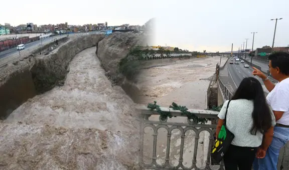 Río Rímac, Chillón y Lurín incrementaron su caudal, pero Senamhi indica que no hay peligro de desborde