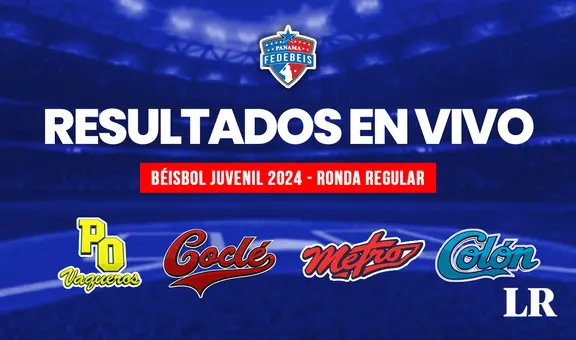 Resultados Béisbol Juvenil 2024 EN VIVO, 4 de enero: calendario, juegos de HOY y tabla de posiciones del torneo