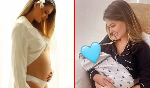 Brunella Horna y el conmovedor motivo detrás del segundo nombre de su hijo con Richard Acuña