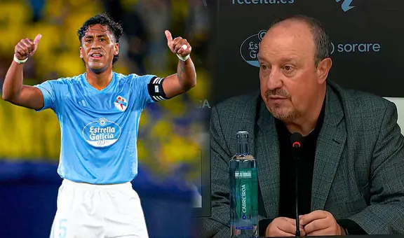 Renato Tapia deja satisfecho a Rafa Benítez y no descarta renovación: "Estoy muy contento con él"