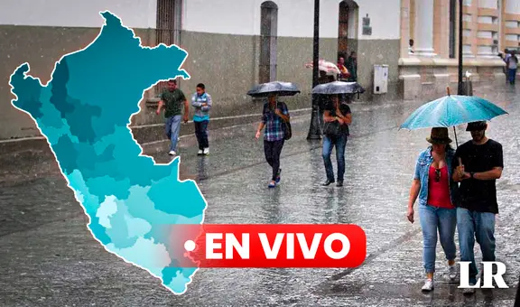 Lluvias en Perú EN VIVO: Senamhi advierte fuertes precipitaciones del 4 al 6 de enero en 24 regiones