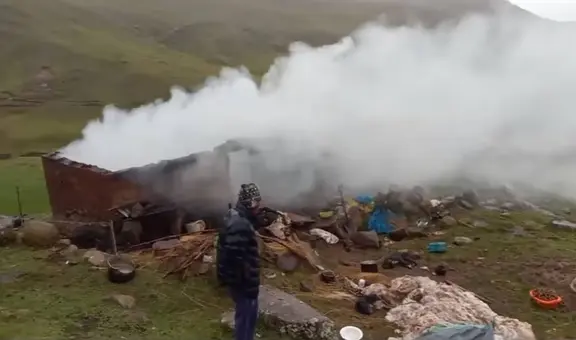 Rayo cayó sobre la casa de una familia en Cusco: hay 1 fallecido y 2 heridos