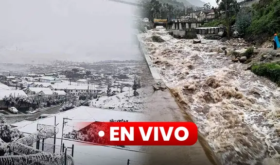 Lluvias en Perú EN VIVO: Senamhi anuncia fuertes lluvias en 24 regiones y Pasco está en emergencia