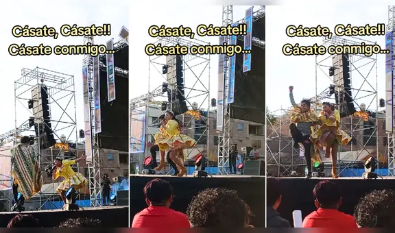 Rosita de Espinar la rompe cantando y bailando en concierto: “Si tanto me quieres, cásate conmigo”