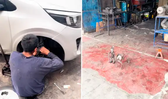 Mecánico fabrica su mascota de fierro y en redes la bautizan como Perrinéitor: ¿El 'firu' del futuro?