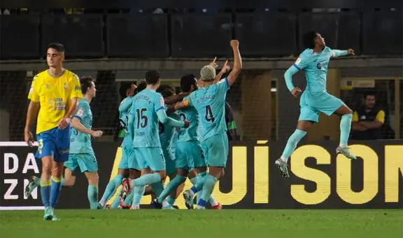 Victoria agónica: FC Barcelona derrotó 2-1 a Las Palmas en calidad de visitante por LaLiga EA Sports