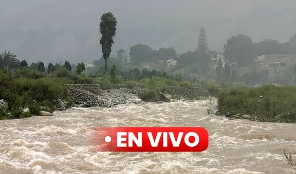 Desbordes de ríos por lluvias en Perú EN VIVO: ¿cuáles son las regiones y distritos afectados?