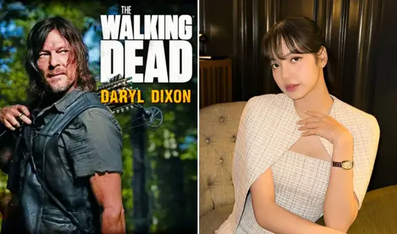 Lisa de BLACKPINK estaría grabando para 'The Walking Dead: Daryl Dixon', según VOGUE y ELLE