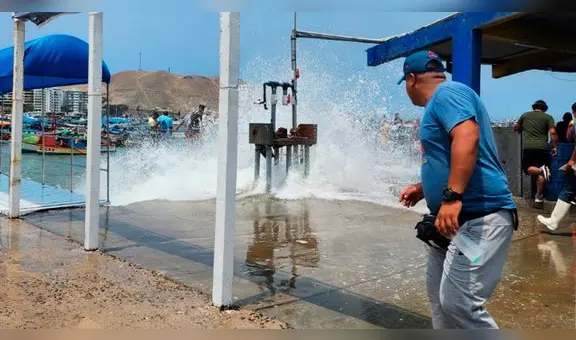 Oleajes anómalos en Perú: cierran playas de Ancón y 68 bahías en Perú