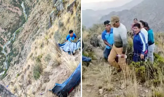Caída de colectivo a barranco en la carretera Tacna-Tarata dejó 2 fallecidos y 3 heridos