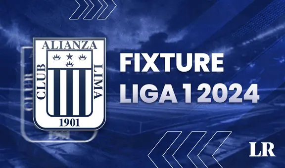 Fixture de Alianza Lima: los blanquiazules ya conocen su programación en la Liga 1 2024