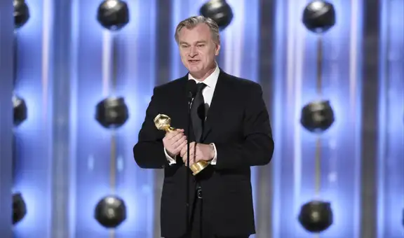 'Globos de Oro 2024': Christopher Nolan gana por primera vez el premio a Mejor Director por 'Oppenheimer'