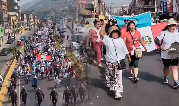 Comerciantes de Comas alzan su voz de protesta contra alcalde Ulises Villegas tras ser desalojados