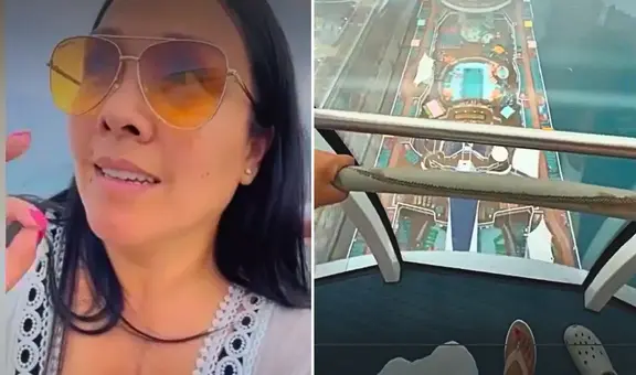 Tula Rodríguez se muestra aterrada en viaje en crucero con su hija: "De solo ver me da nervios"