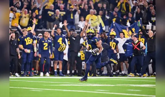 ¡Imbatibles! Michigan arrolla por 34-13 a Washington y se queda con el título del fútbol americano NCAA 2024