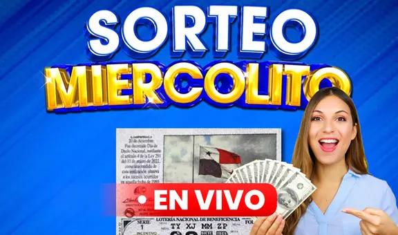 LOTERÍA NACIONAL de Panamá EN VIVO HOY: resultados OFICIALES del miércoles 10 de enero, por Telemetro