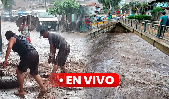 Lluvias en Perú EN VIVO: Senamhi alerta fuertes lluvias en provincias de Lima y otras 16 regiones