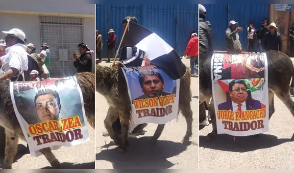 Tildan de traidores a congresistas por la región Puno durante conmemoración a 18 fallecidos en Juliaca