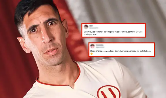 Hinchas de Universitario preocupados tras el debut de Dorregaray: "Veo a Herrera"