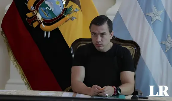 Noboa advierte a autoridades ecuatorianas: "Si colaboran con terroristas, serán juzgados"