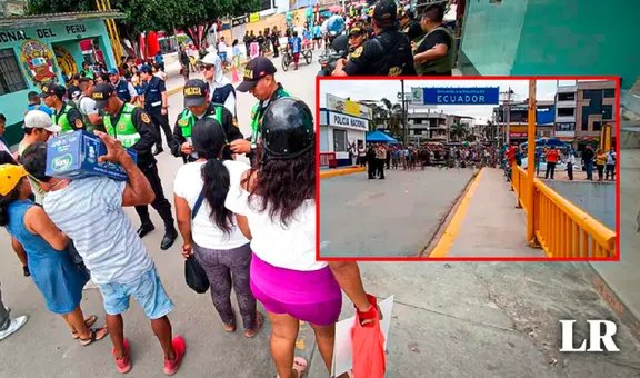 Actividad comercial disminuye en un 90% en Tumbes en medio de la crisis en Ecuador