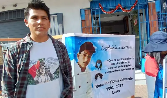 Hermano de Rosalino Flores, víctima de las protestas: "La Policía no debe proteger a los asesinos"