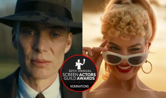 SAG Awards 2024 [NOMINADOS]: 'Oppenheimer', 'Barbie' y 'Succession' y más títulos en competencia
