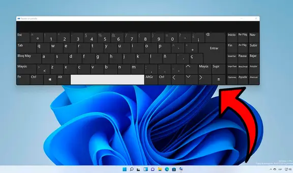 ¿Solo tienes el mouse para tu PC? Así puedes generar un teclado virtual para escribir tus textos