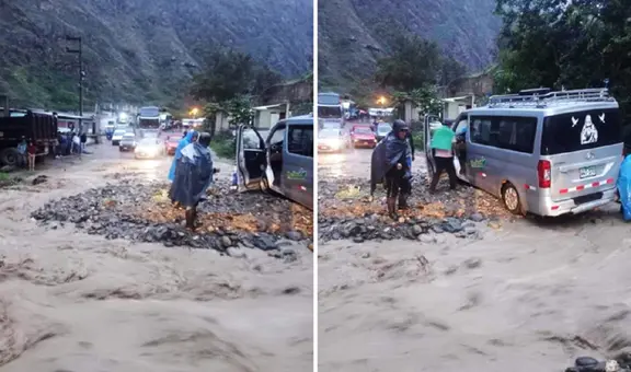 Lluvias en Huánuco provocan huaico que bloquea Carretera Central de Tingo María: auto queda atrapado