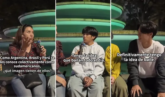 Peruana pregunta a asiáticos cómo es la gente de América Latina y respuesta sorprende: “Muy bailarines”