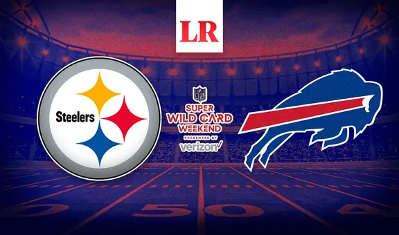Steelers vs. Bills EN VIVO: ¿a qué hora y cómo VER el partido por los playoffs de la NFL 2024?