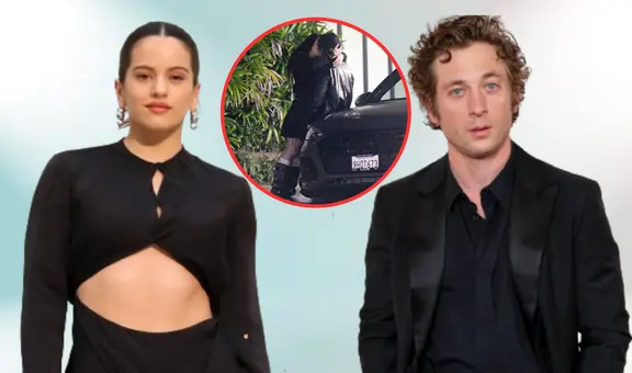 Rosalía y Jeremy Allen confirman relación con tierno beso en la vía pública y alborotan las redes