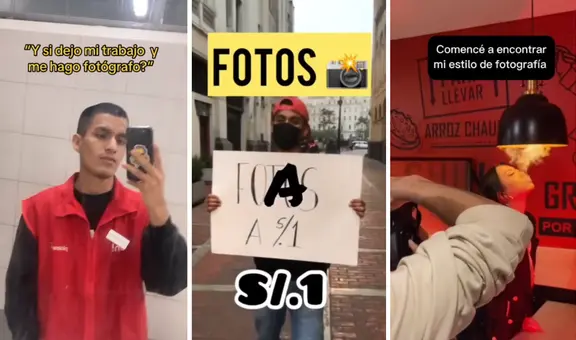 Peruano dejó su trabajo en Plaza Vea para convertirse en fotógrafo: “Comencé vendiendo mis fotos a 1 sol”