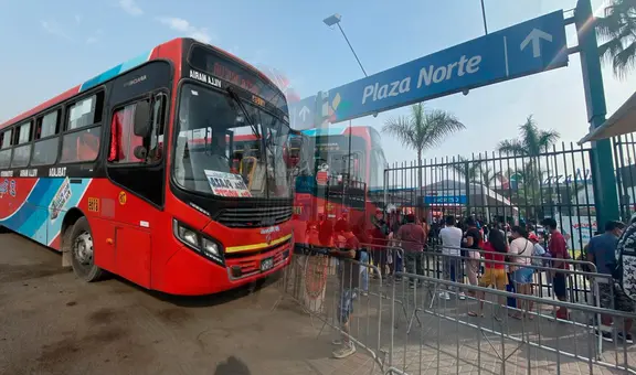 ¿Vives en Ate o SJL y deseas ir a Plaza Norte? Conoce las mejores rutas con menos de S/4