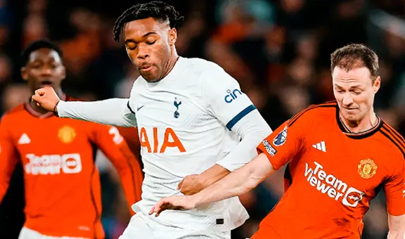 Manchester United empató 2-2 ante Tottenham y se mantienen alejados del líder de la Premier League